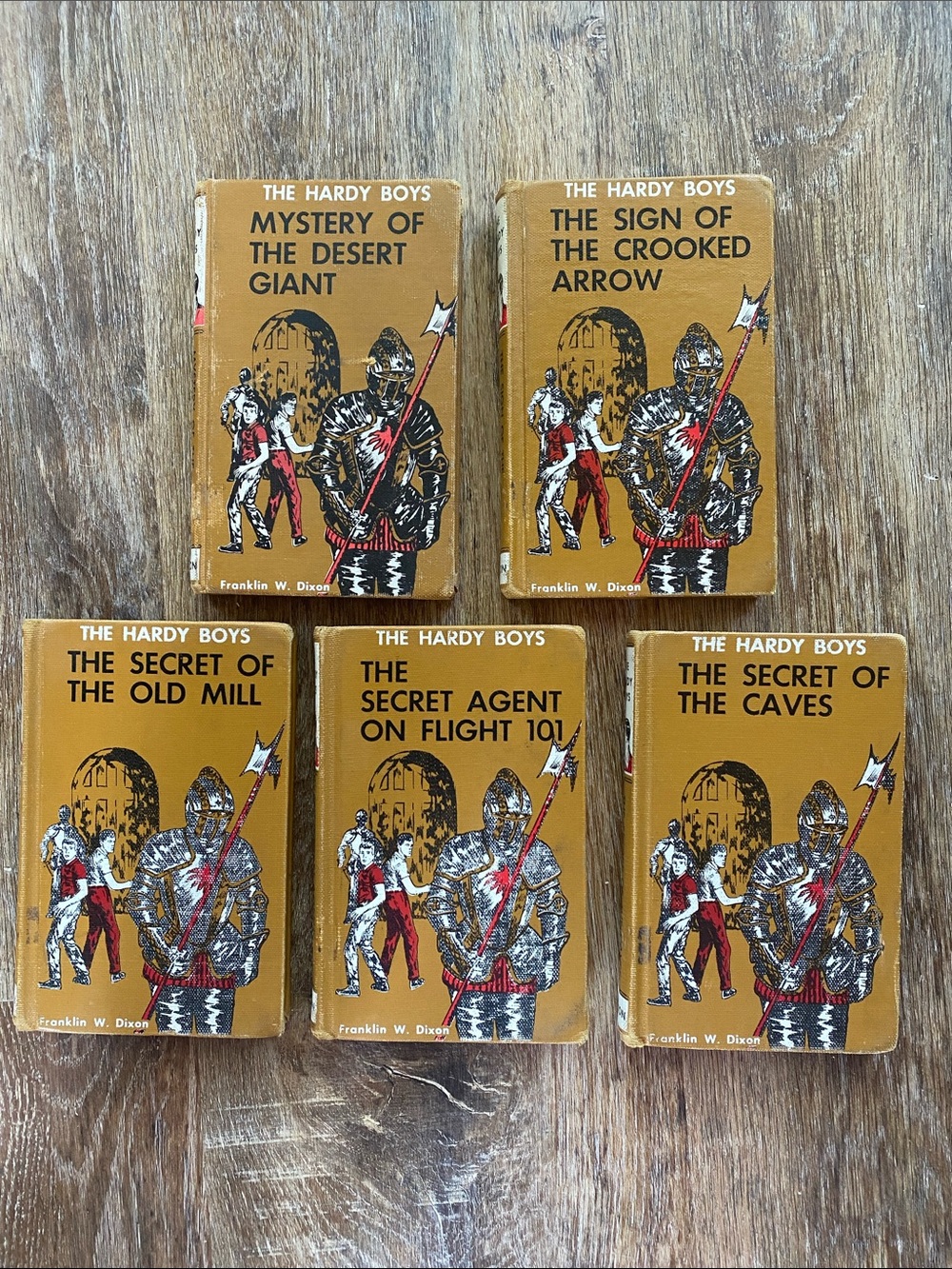 The Hardy Boys Vintage Hardcover Set - Brown Covers